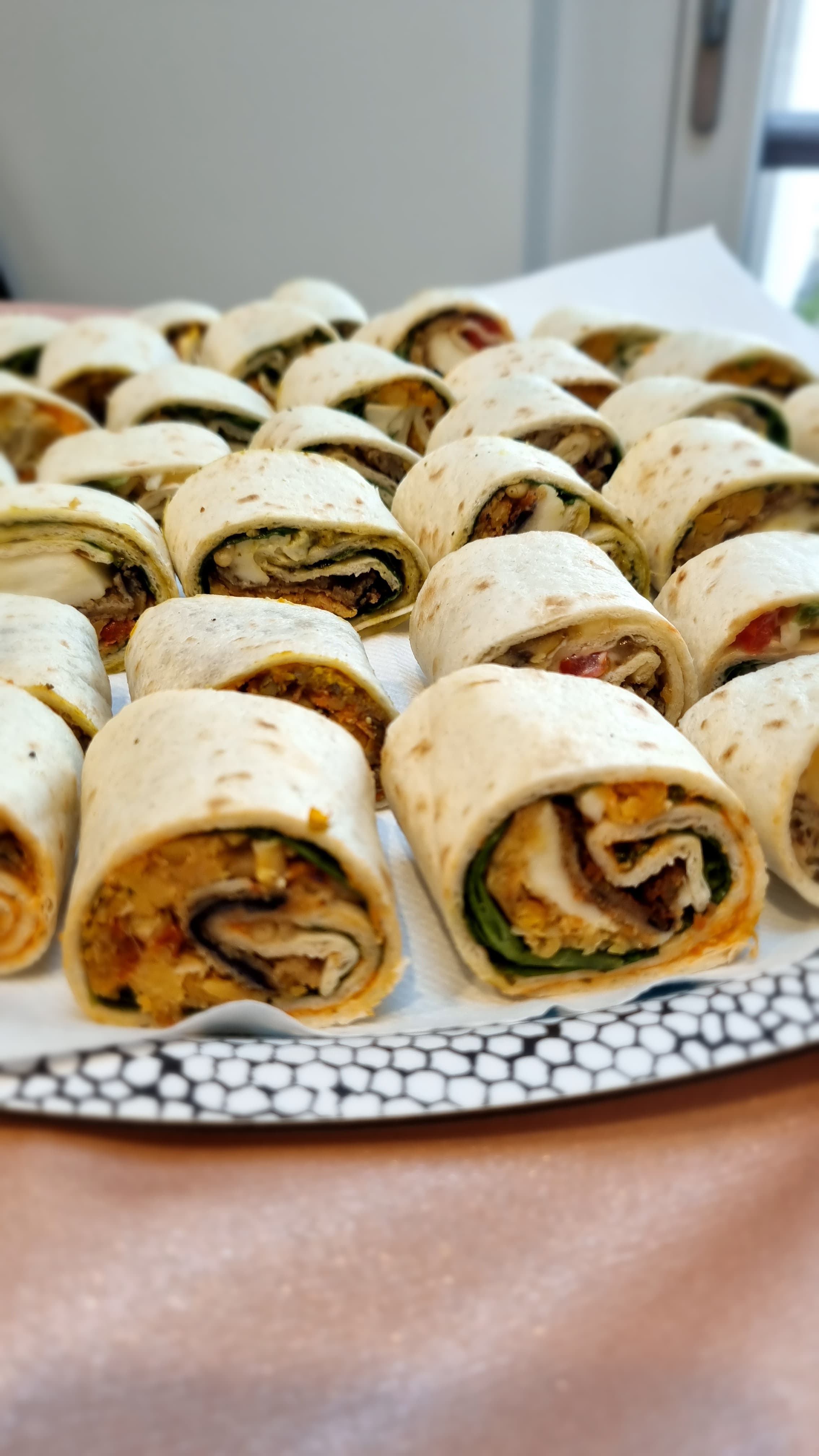 Plateau de wraps traiteur