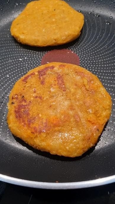 Burgers veges a la poele