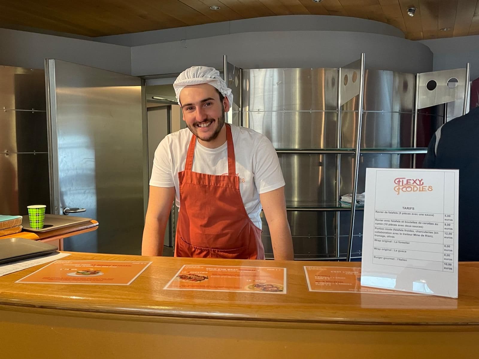 Amedeo Aynaci, fondateur de FlexyFoodies